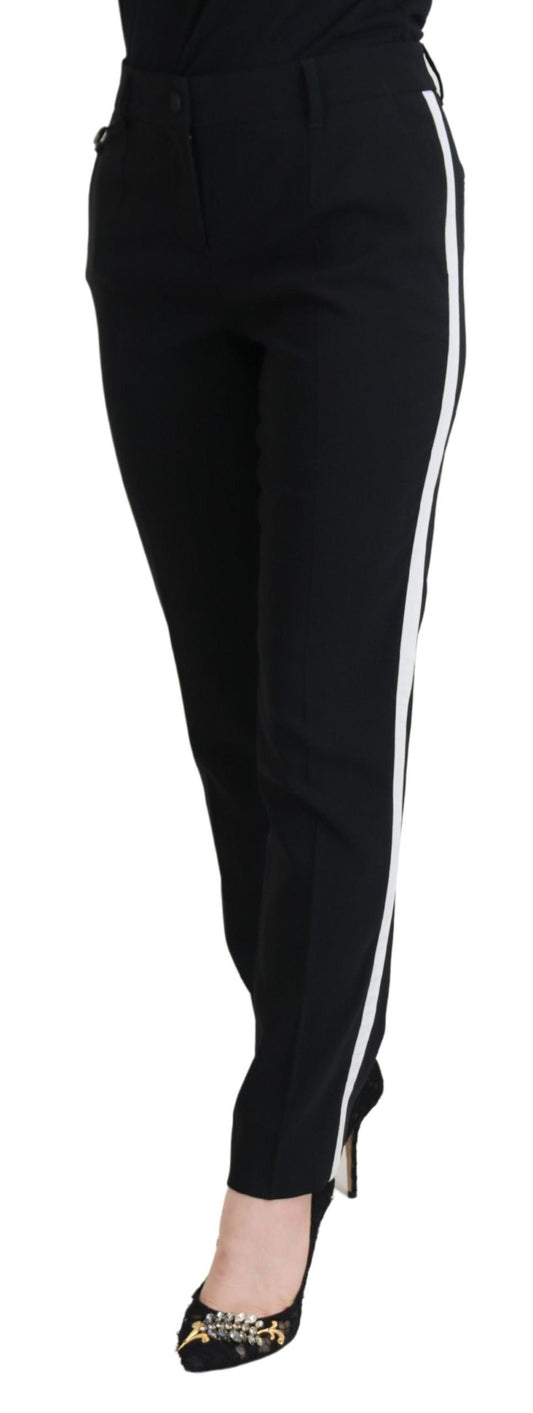Black High Waist Women Pants