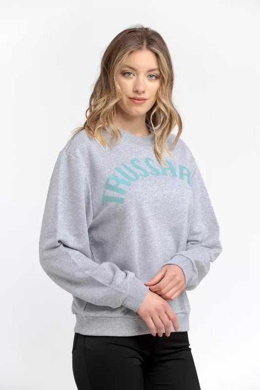 Gray Cotton Sweatshirt