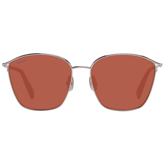 Rose Gold Metal Sunglasses