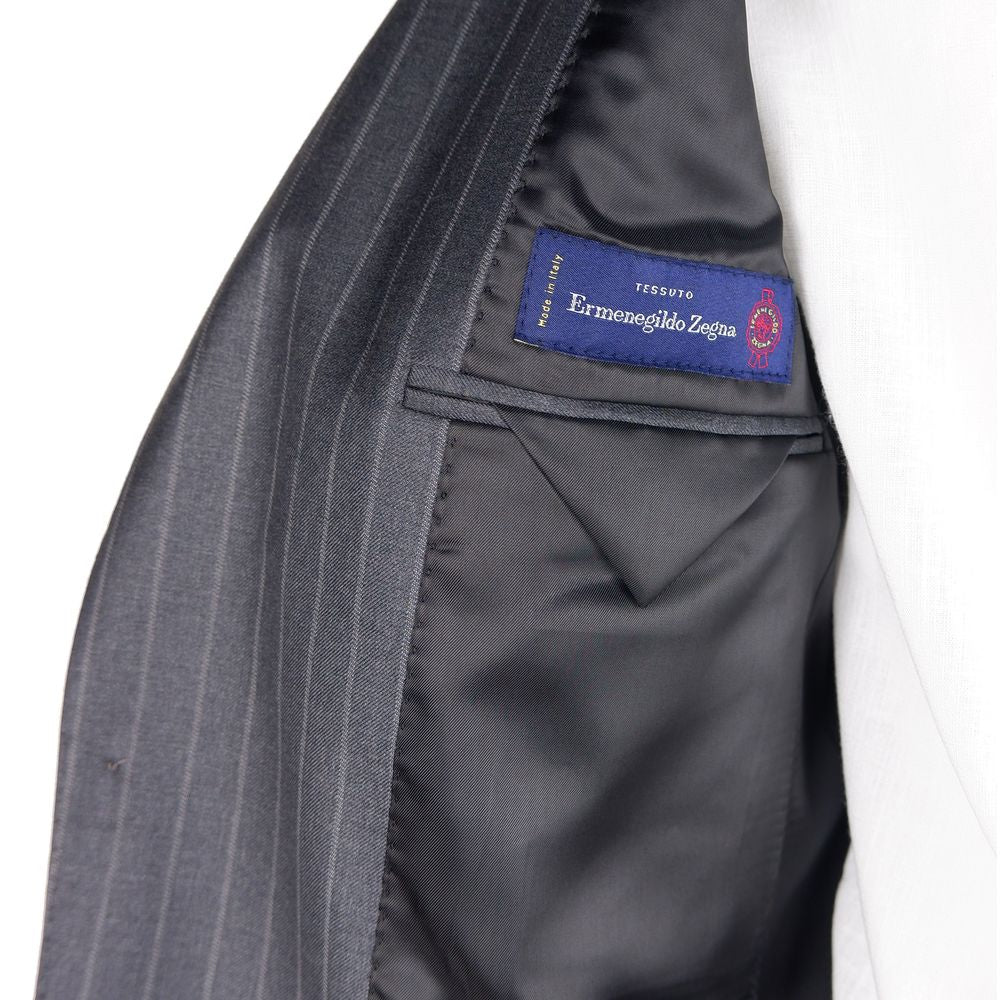 Gray Wool Men's Suit