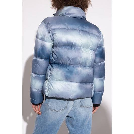 Light Blue Polyester Women Jacket