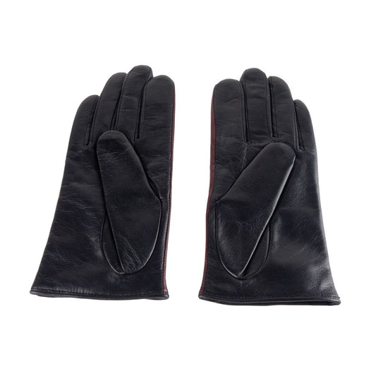 Black Lambskin Women Glove