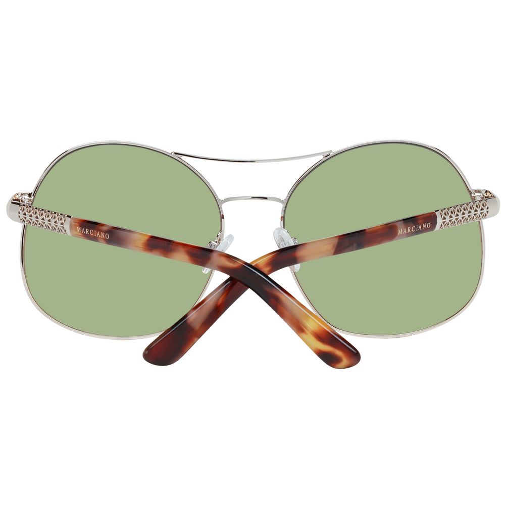 Rose Gold Metal Sunglasses