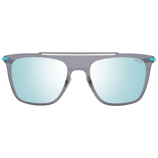 Blue Metal & Plastic Sunglasses