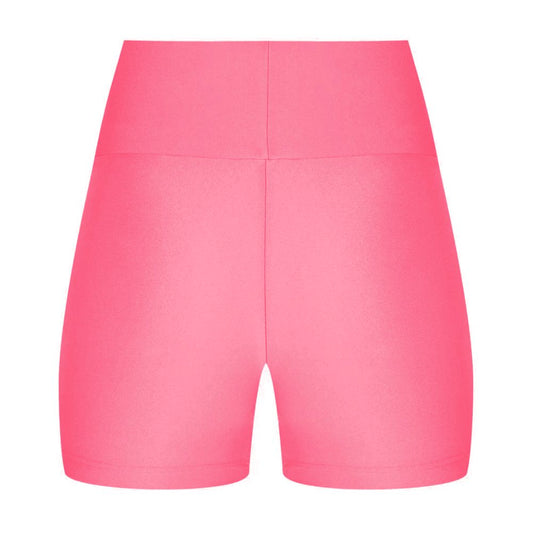 Pink Polyester Short