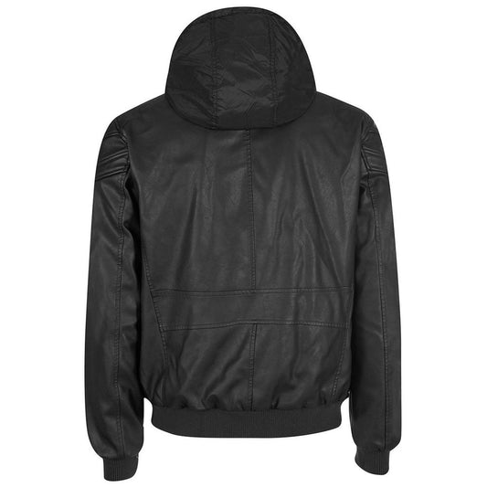 Black Polyethylene Men's Jacket