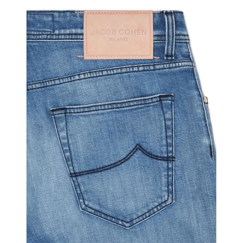 Blue Cotton Men Jeans