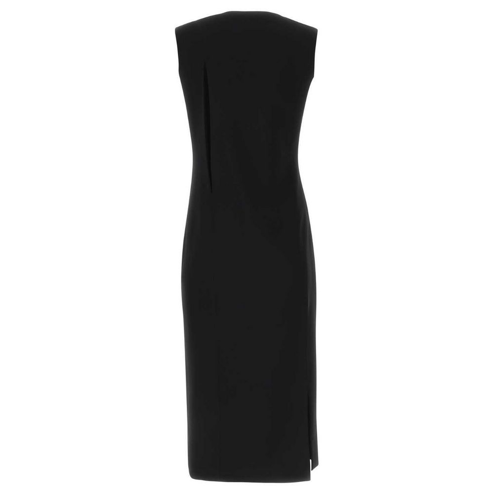 Black Viscose Women Dress