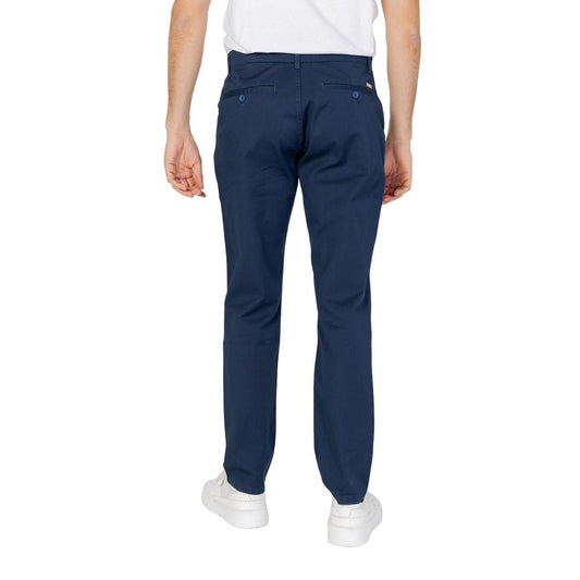 Blue Cotton Pant