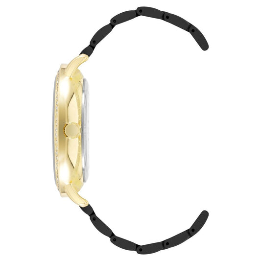 Black Metal Dress Watch