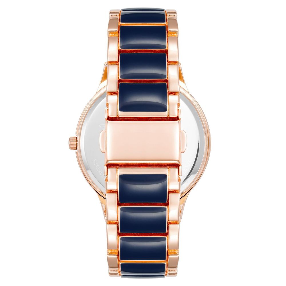 Multicolor Metal Dress Watch