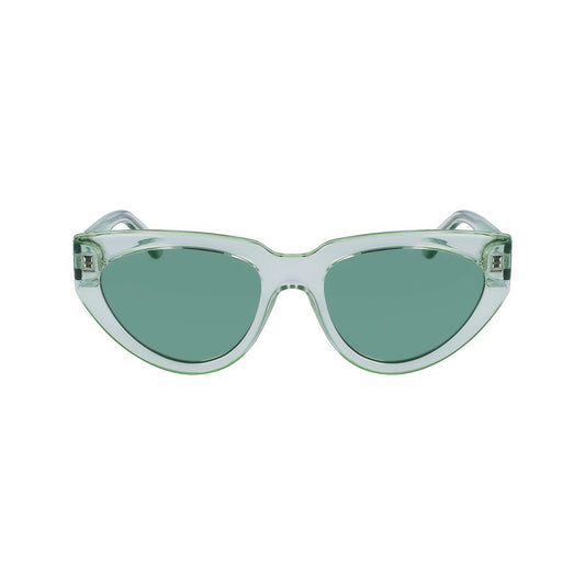 Green Injected Sunglasses