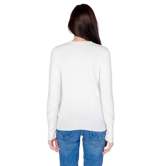White Cotton Sweatshirt