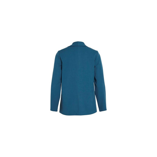 Blue Polyester Blazer