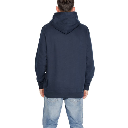 Blue Cotton Hoodie