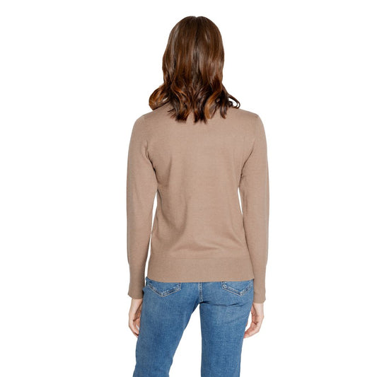 Beige Viscose Sweatshirt