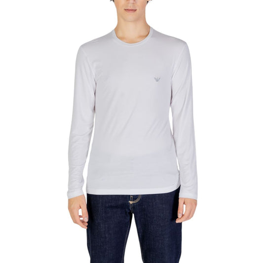 White Modal Long Sleeve T-Shirt