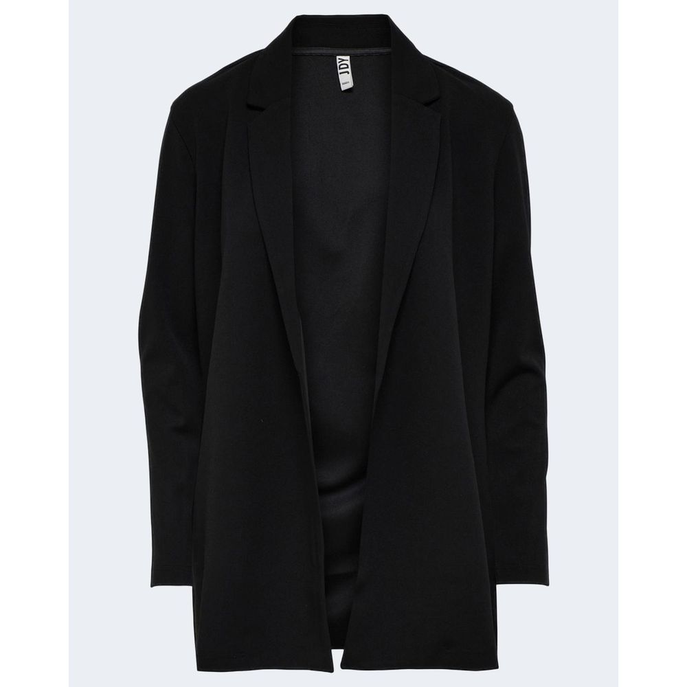 Black Polyester Blazer