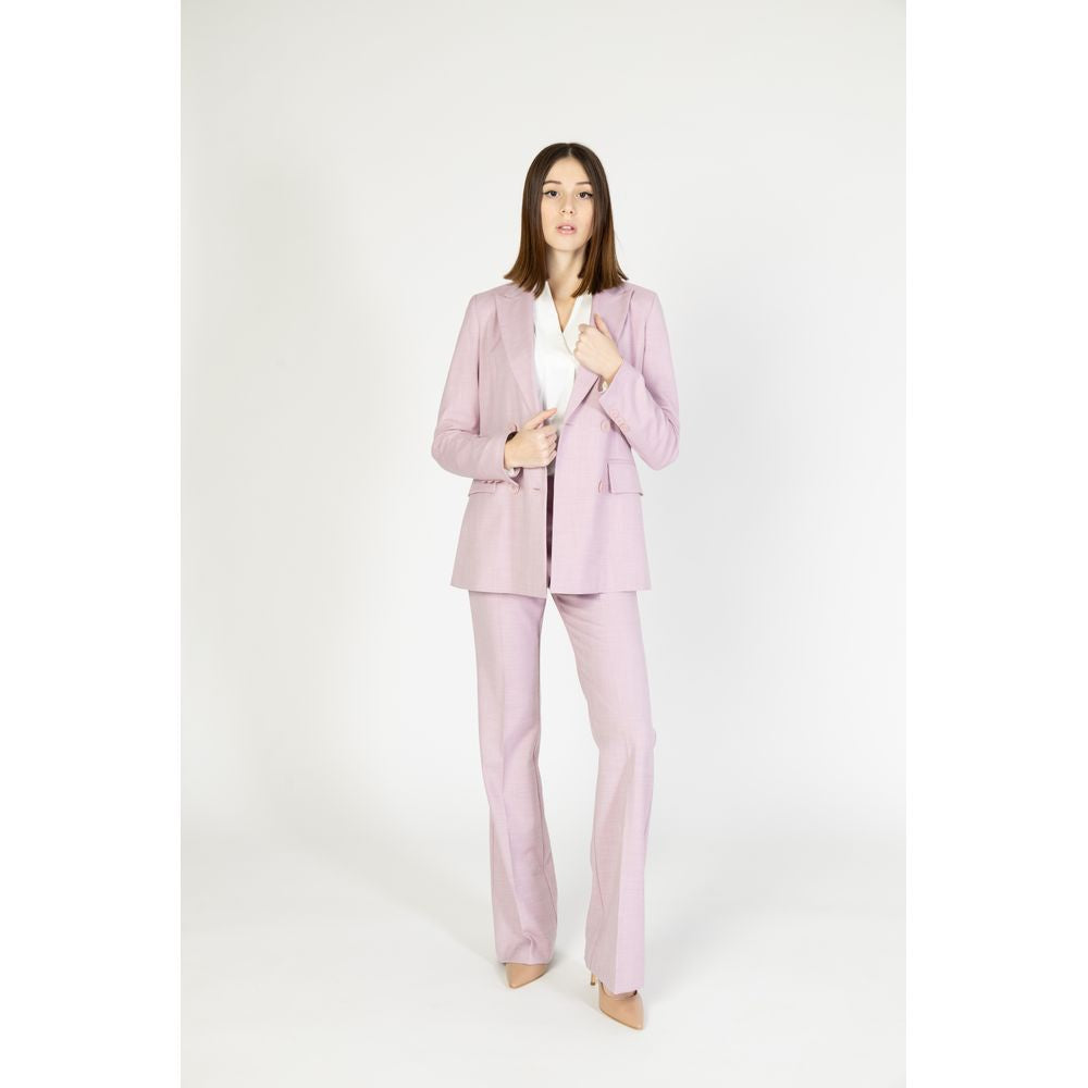 Multicolor Viscose Casual Pants