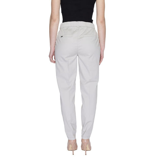 Beige Cotton Pant