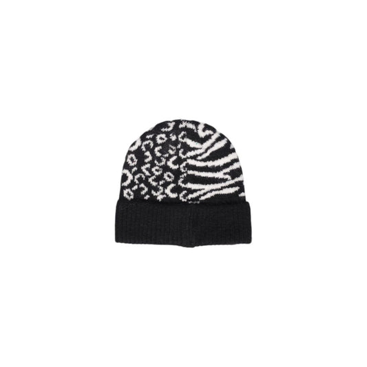 Black Marabou Cap (Baseball Hat)