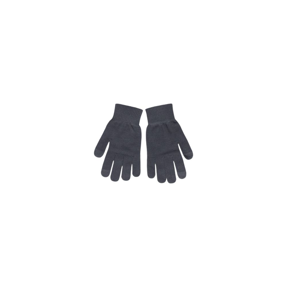 Gray Recycled Polyester Gloves