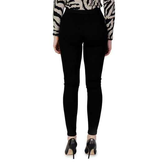 Black Viscose Leggings