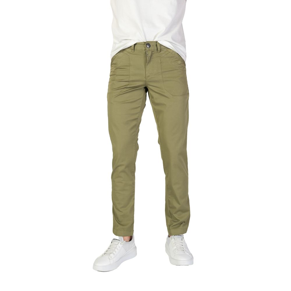 Green Cotton Pant