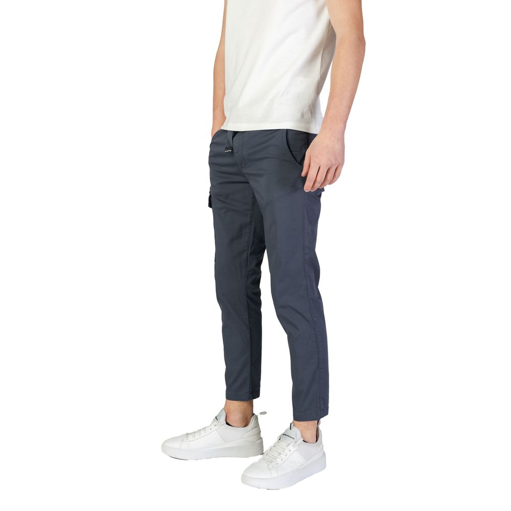 Blue Cotton Pant