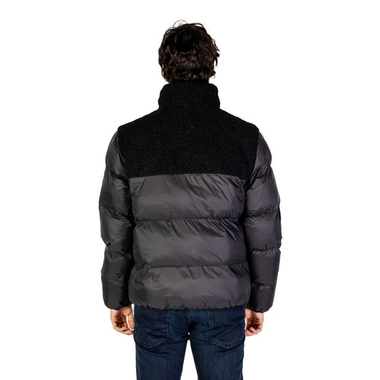 Black Recycled Polyester Jackets & Coat