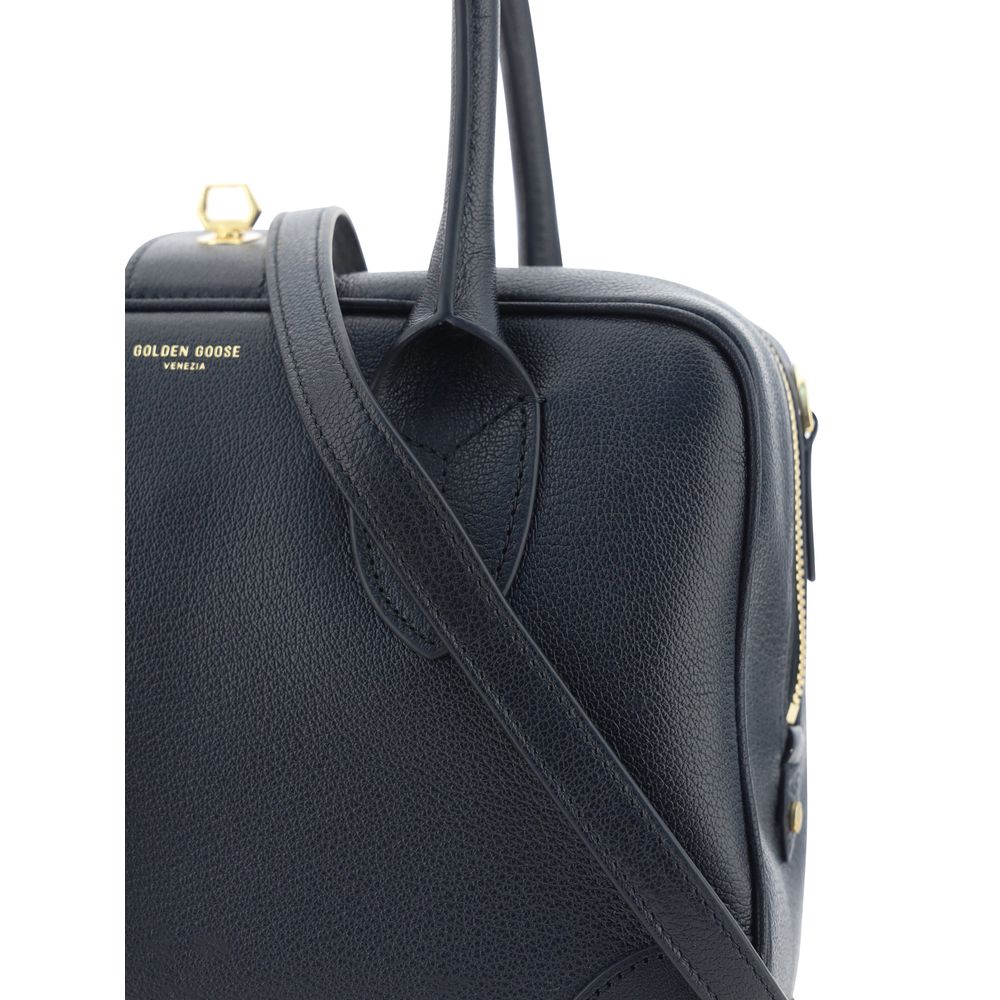 Black Calf Leather Bos Taurus Handbag