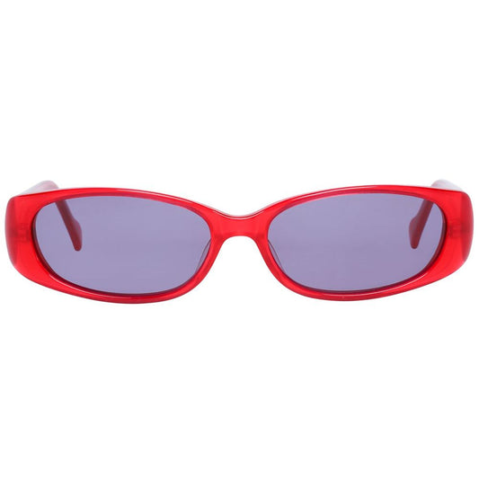 Red Plastic Sunglasses