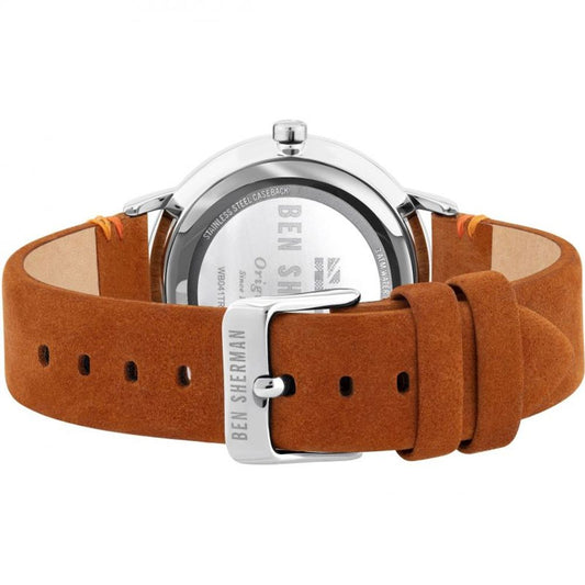 Brown Fabric Dress Watch