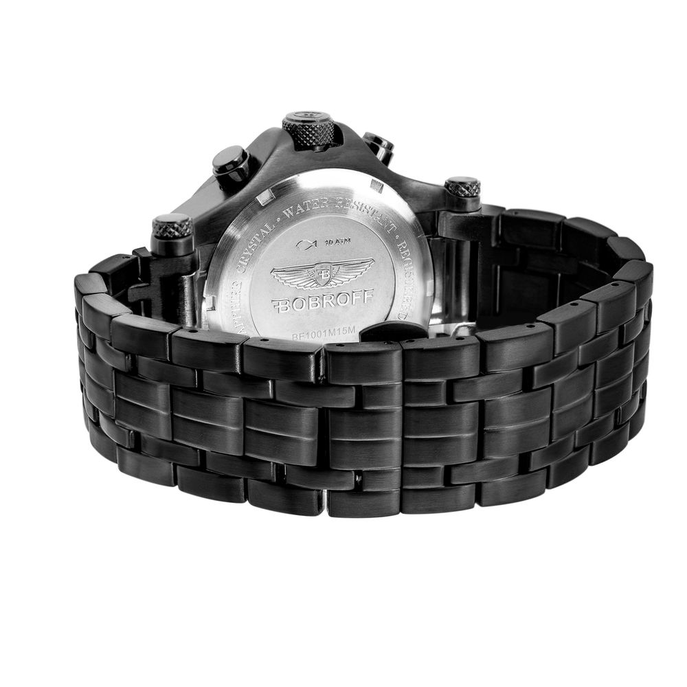 Black Stainless Steel Dress Watch
