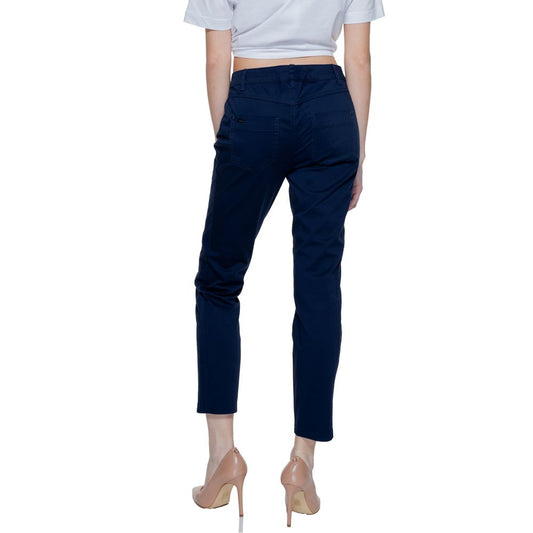 Blue Cotton Pant