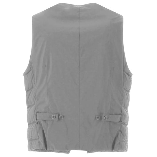 Gray Nylon Men Vest
