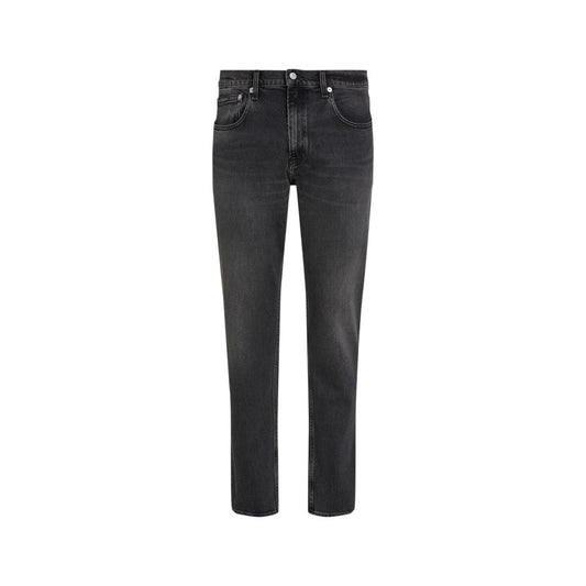 Black Cotton Skinny Jean
