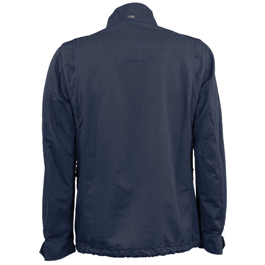 Blue Linen Men Jacket