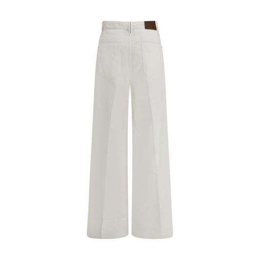 White Cotton Jeans Denim