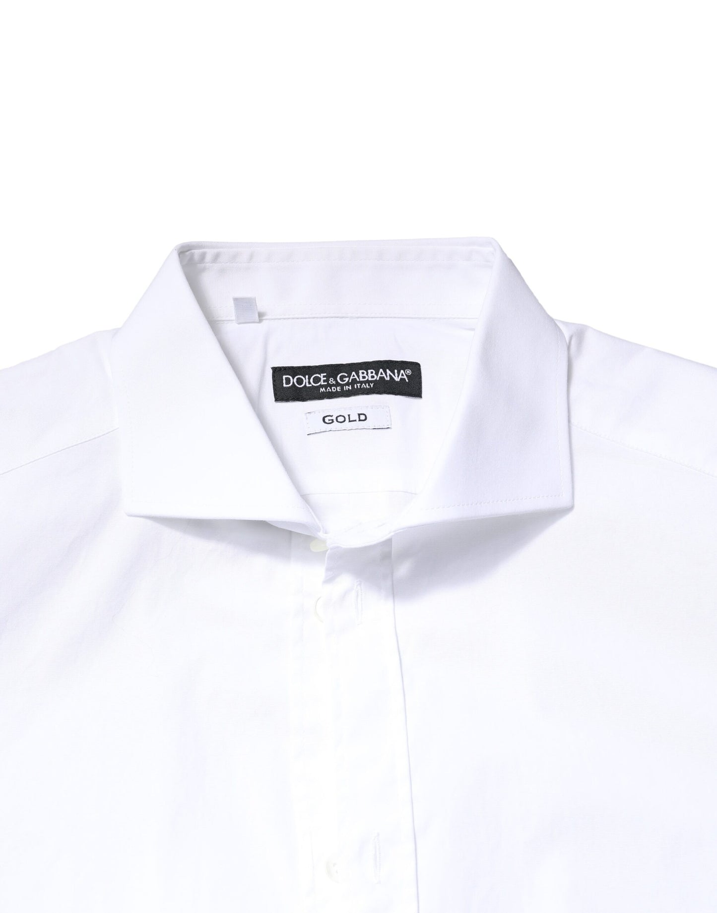 White GOLD Cotton Long Sleeves Dress Shirt