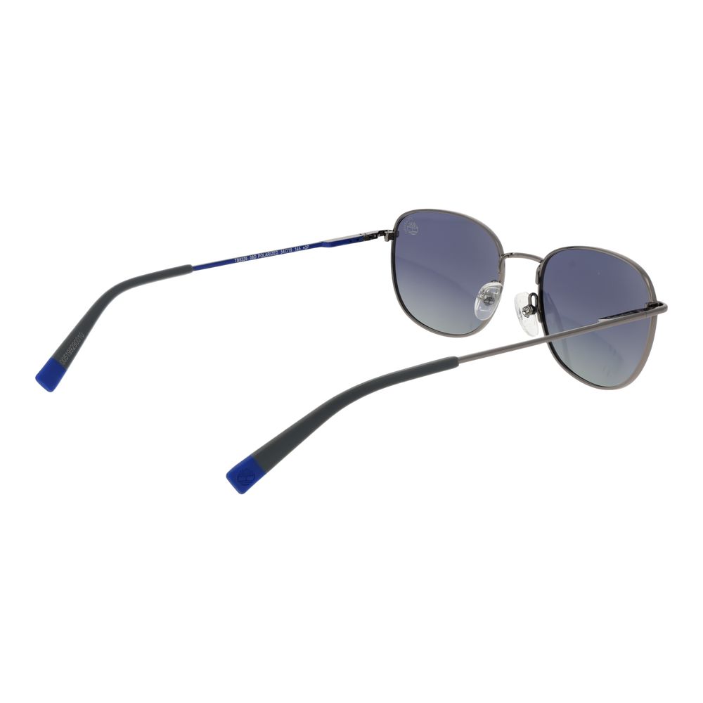 Gray Metal Sunglasses