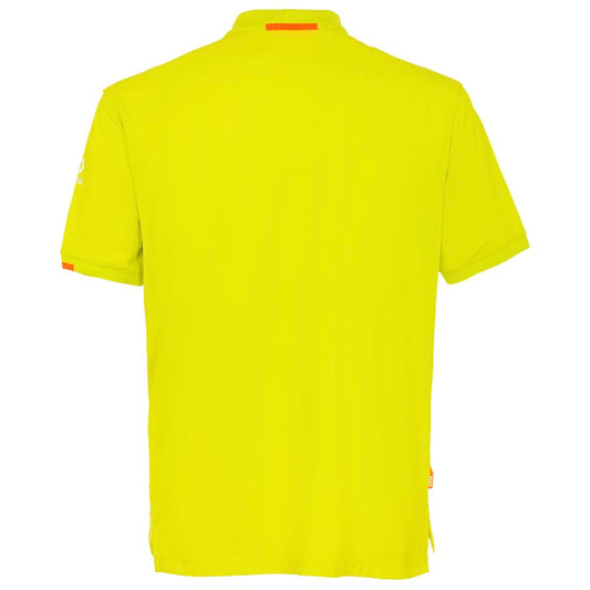 Yellow Cotton Polo Shirt