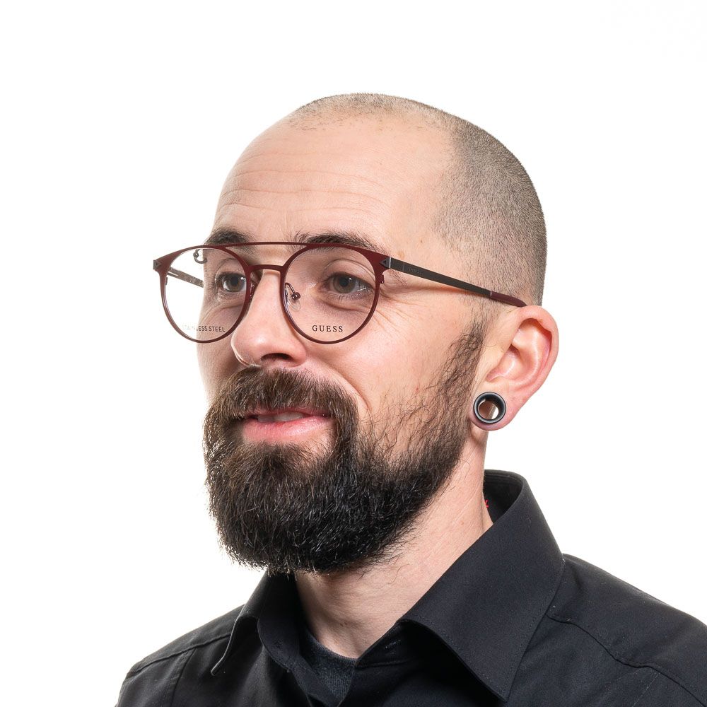 Red Metal Glasses (Frames)