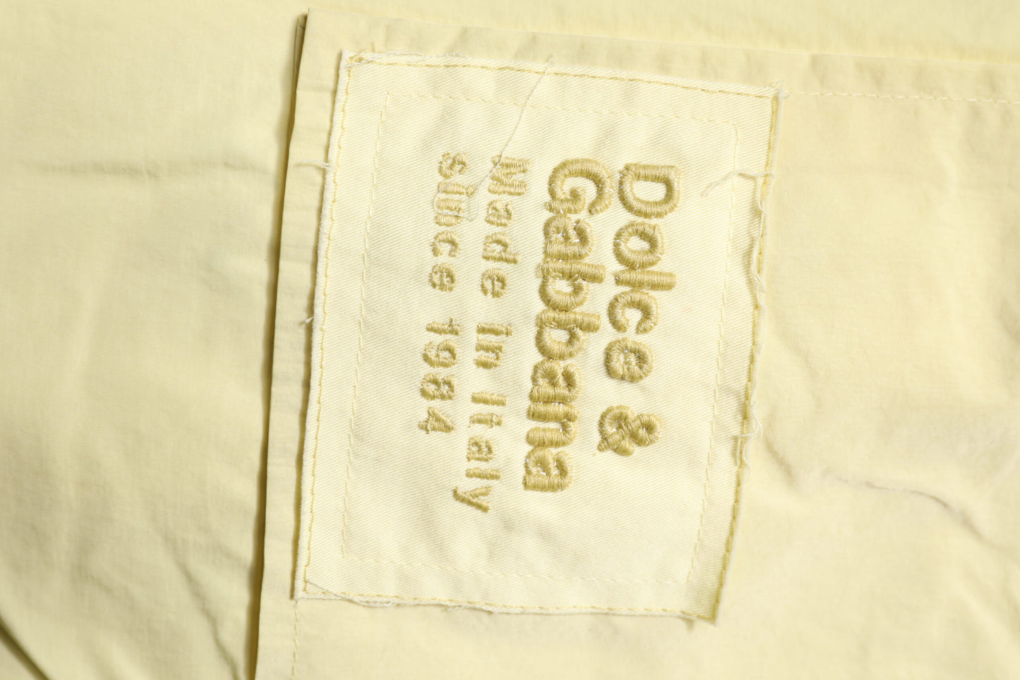 Yellow Nylon Cargo Chain Men Jogger Pants