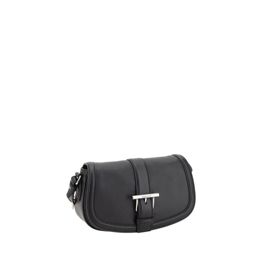 Black Calf Leather Bos Taurus Shoulder Bag