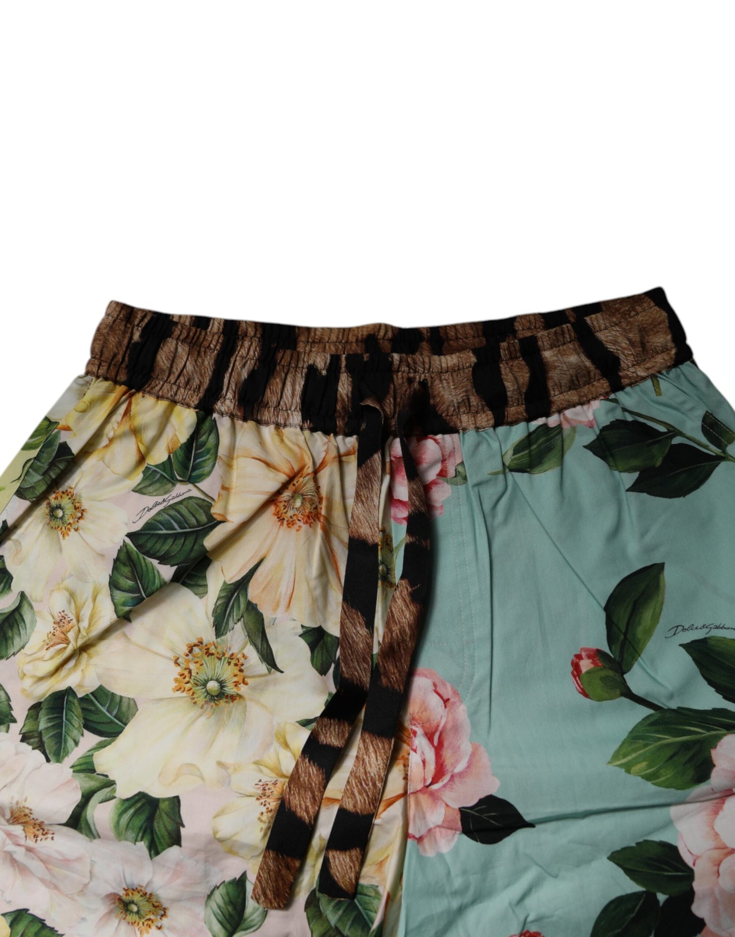 Multicolor Floral Print Men Bermuda Shorts