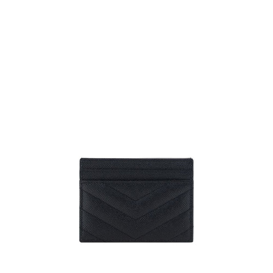 Black Leather Card Holder
