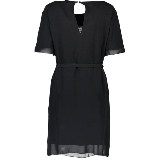 Black Other Fibres Women Dress