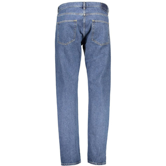 Blue Cotton Men's Jeans
