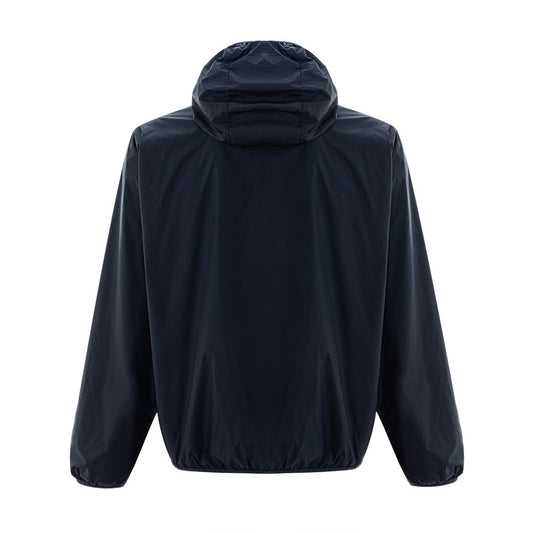 Blue Polyamide Shell Jacket